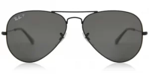 Image of Ray-Ban Sunglasses RB3025 Aviator Large Metal Polarized 002/48