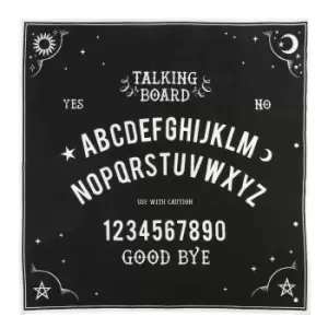 Image of Something Different Spirit Board Altar Cloth (One Size) (Black/White)