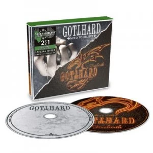 Image of Need to Believe/Firebirth by Gotthard CD Album