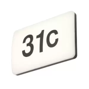 Image of Zinc MESA 16W LED Door Number Light
