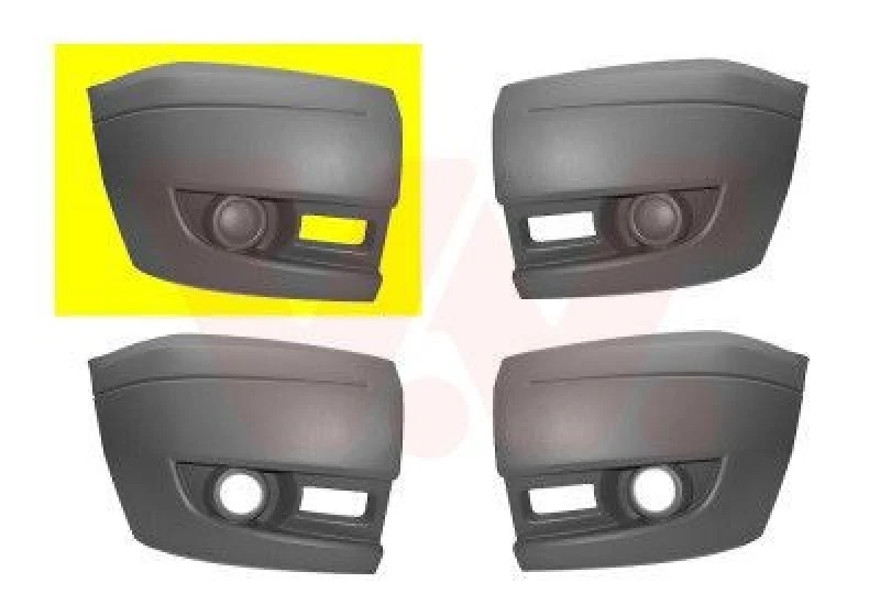 Image of VAN WEZEL Bumper VAN WEZEL 1985564