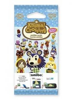 image of Animal Crossing Happy Home Designer Amiibo Cards Pack Series 3 Nintendo 3DS Game