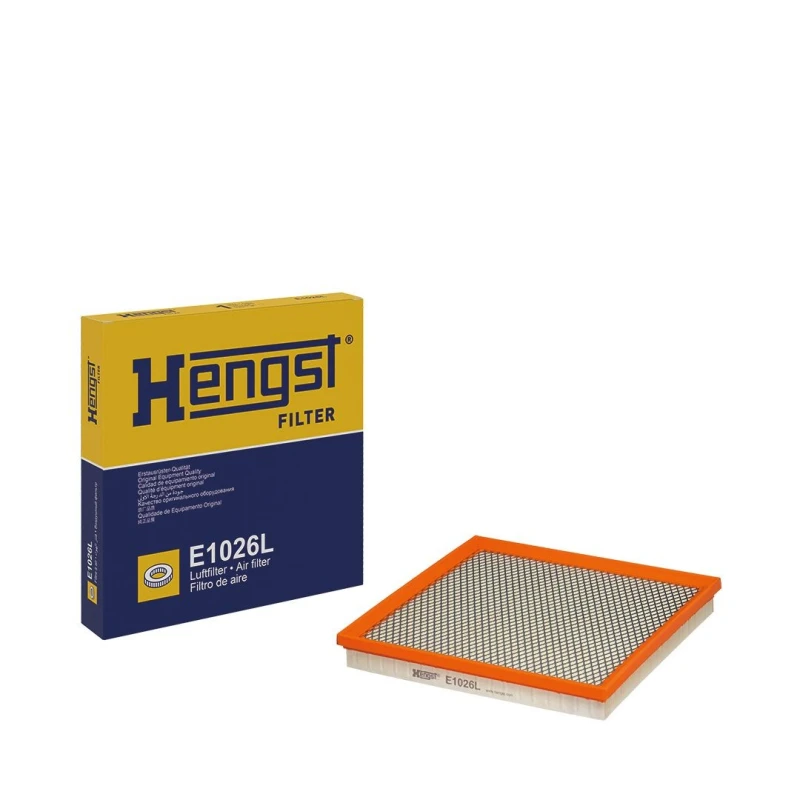 Image of HENGST FILTER E1026L Air filter Filter Insert Air Filter (8)