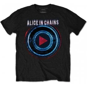 Image of Alice In Chains - Played Mens Medium T-Shirt - Black