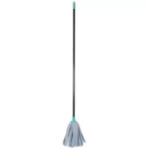 image of JVL Super-Absorbent Lightweight Synthetic Floor Mop, Turquoise