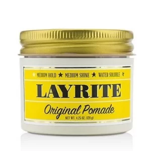 image of LayriteOriginal Pomade (Medium Hold, Medium Shine, Water Soluble) 120g/4.25oz