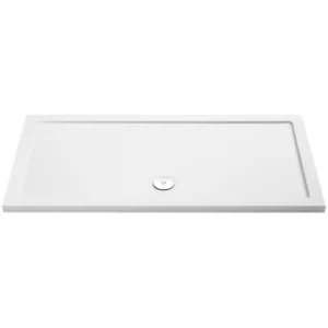 image of MX Low Profile 1000mm x 800mm Rectangular Shower Tray (No Waste)