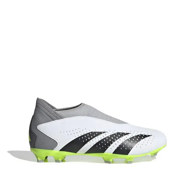 Image of adidas Predator .3 Firm Ground Football Boots Child Boys C10 (28) Blue 08011718100
