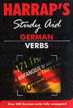 Image of German Verbs Study Aid Book
