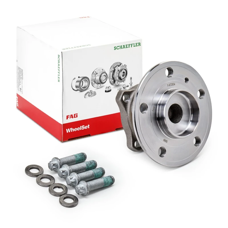 Image of FAG 713 6679 30 Wheel bearing kit Photo corresponds to scope of supply, with ABS sensor ring Wheel Bearing Kit (654)