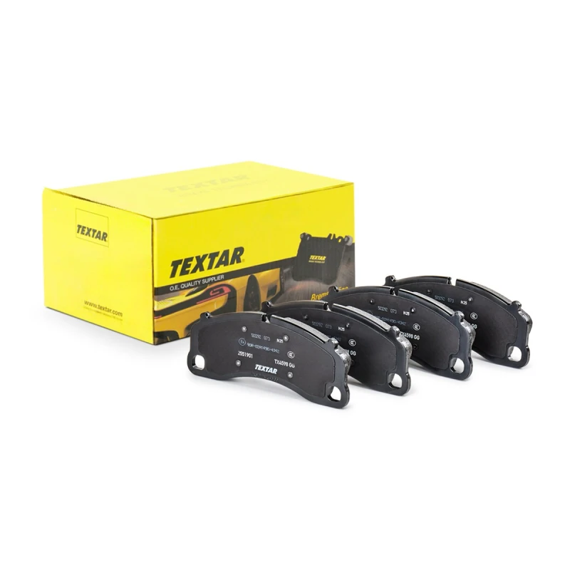 Image of Brake pad set TEXTAR 2551901