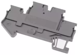 Phoenix Contact Grey PTTB 1.5/S Double Level Terminal Block, 26 14 AWG, 1.5mm, 500 V