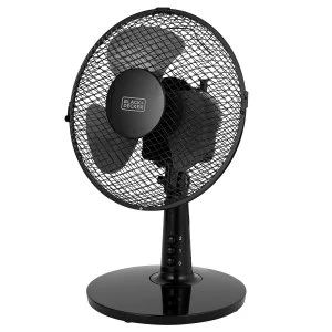 image of Black & Decker 9" Desk Fan with Long Life Motor - Black