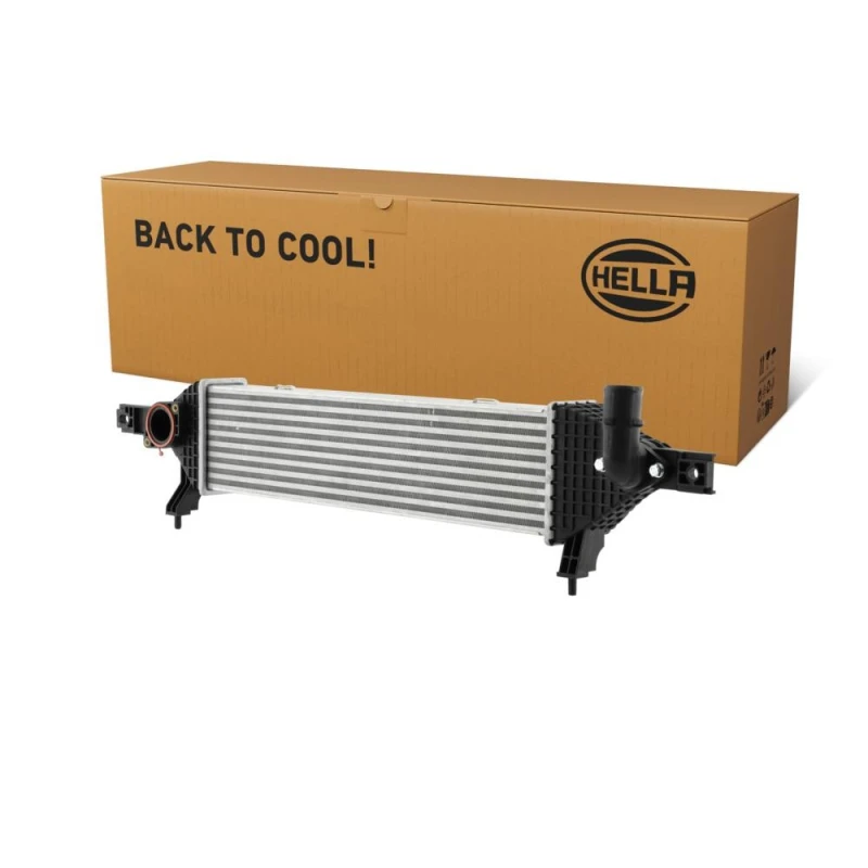 Image of HELLA Intercooler HELLA 8ml 366 470-901