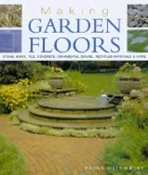 Image of making garden floors stone brick tile concrete ornamental gravel recycled m