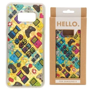 Image of Gaming Icons Design Samsung 8 Phone Case