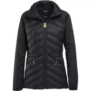 Image of Barbour International Zagato Quilted Sweatshirt - Black