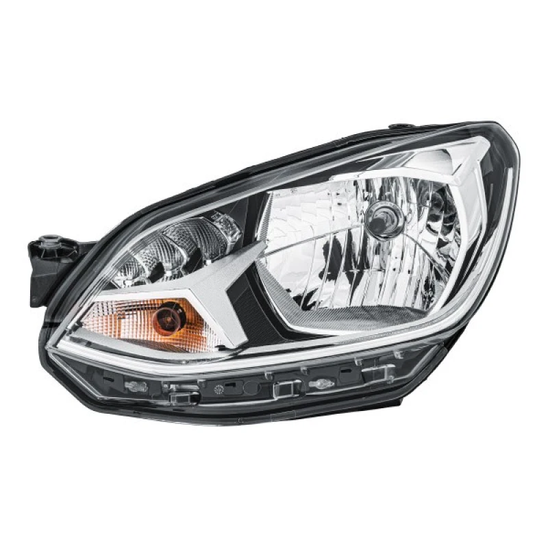 Image of HELLA 1EL 012 644-011 Headlights PY21W, Left, with motor for headlamp levelling, Halogen Headlight (259)