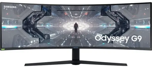 Image of Samsung Odyssey G9 49" LC49G95TSSPXXU Dual Quad HD Curved Gaming LED Monitor