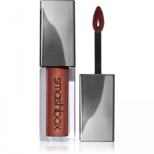 Image of Smashbox Always on Metallic Matte Lipstick Long-Lasting Matte Liquid Lipstick Shade Bold Digger 4ml