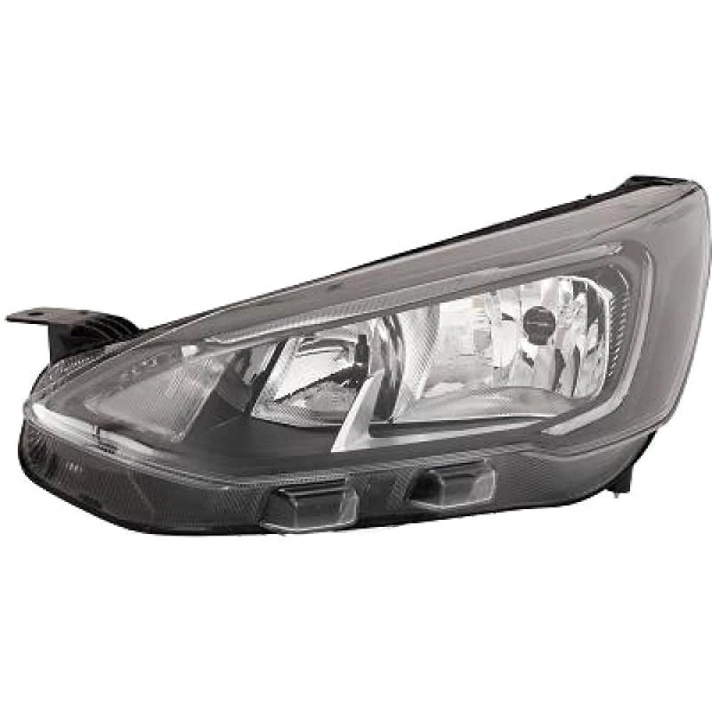Image of DIEDERICHS 1530983 Headlights H1/H7, Left, with motor for headlamp levelling Headlight (259)