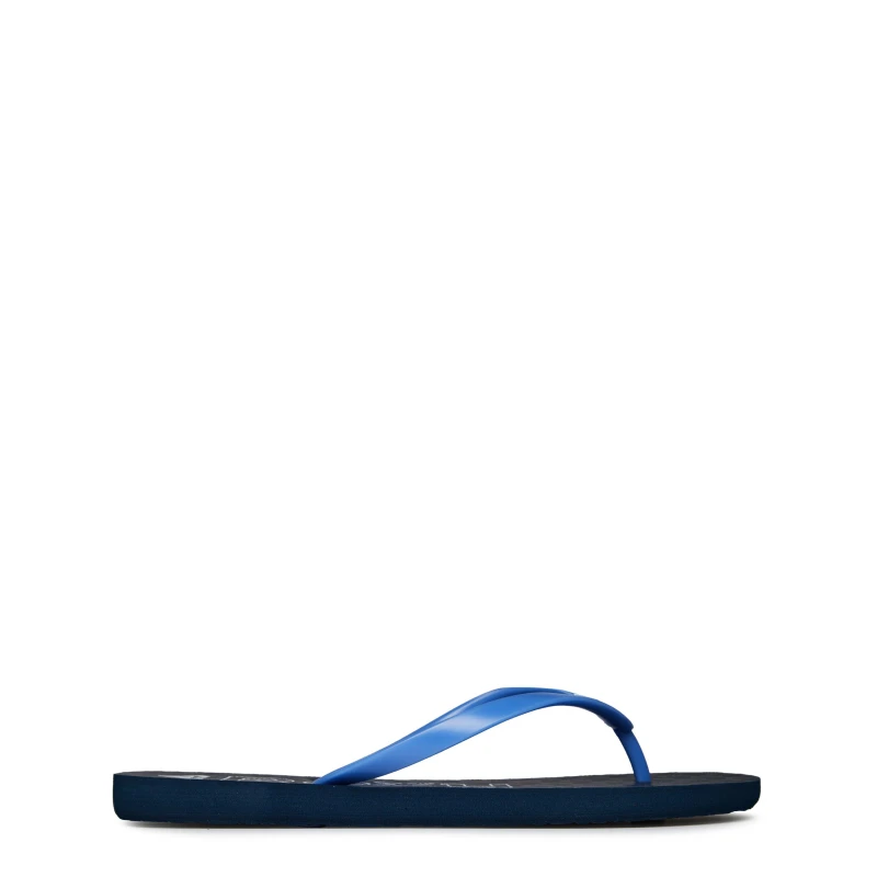 Image of Roxy Floral Flip-Flops Womens - Blue Blue 3