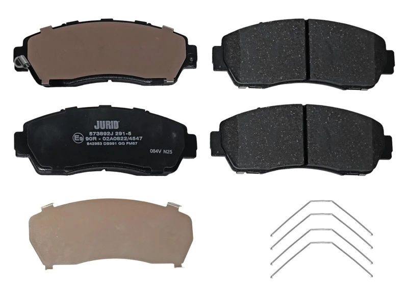 Image of Brake pad set JURID 573892J