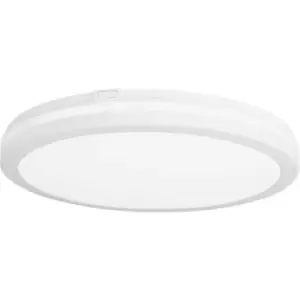 Image of Forlight Scal LED Outdoor Flush White, Tinted, 3000-4000-6000K, IP54