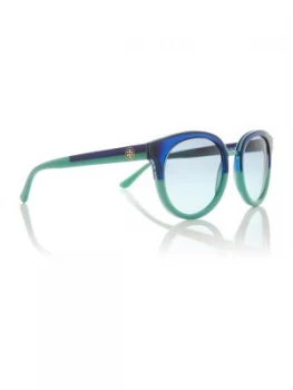 Image of Tory Burch Navy TY7062 Panama sunglasses Blue