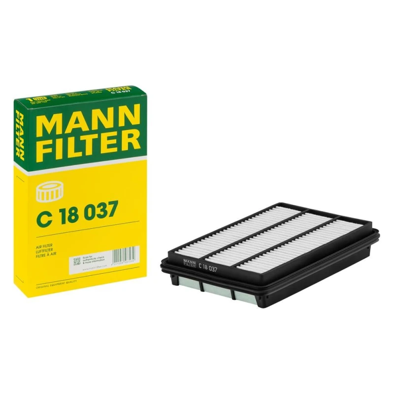 Image of Air filter MANN-FILTER C 18 037