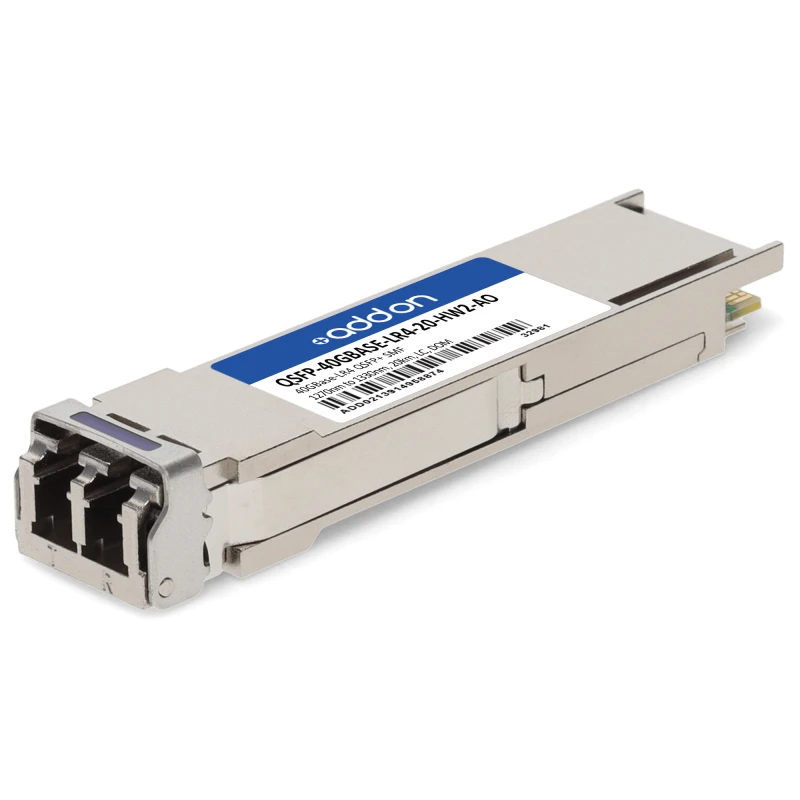 Image of AddOn Networks Huawei Compatible TAA 40GBase-LR4 QSFP+ Transceiver (SM