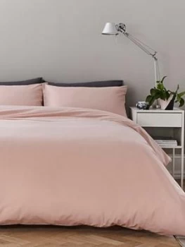 Image of Silentnight Pure Cotton Duvet Cover Set - Double