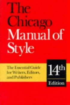 Image of The Chicago Manual of Style by Chicago Editorial Staff Hardback