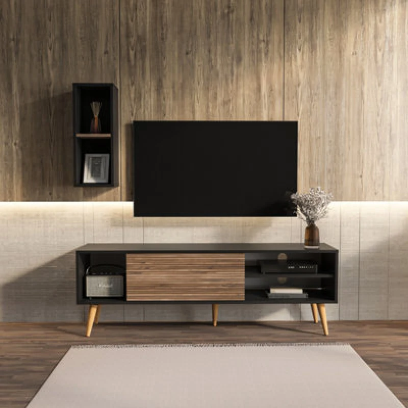 Image of Decorotika Rans TV Stand For Tvs Up To 55"