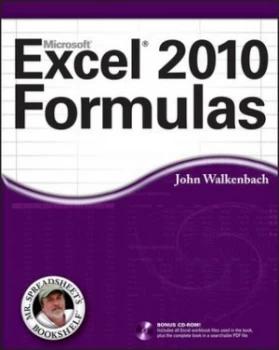 Image of Excel 2010 Formulas by John Walkenbach Book