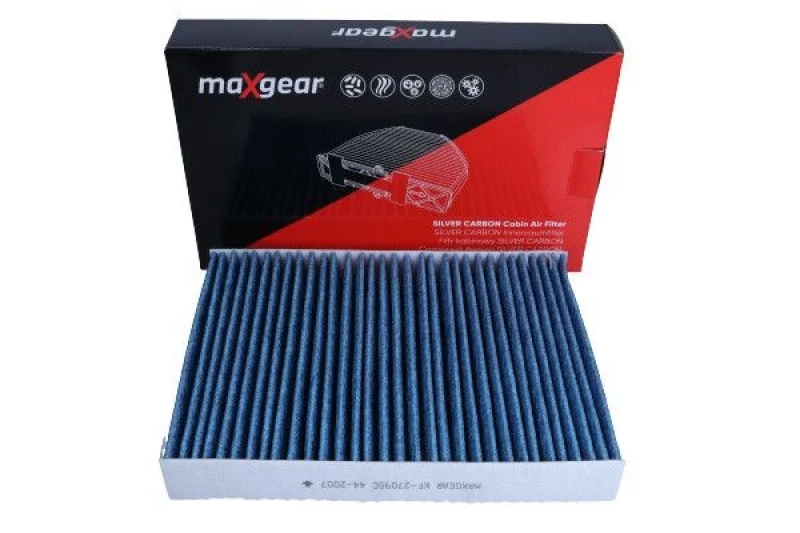 Image of MAXGEAR 26-1890 Pollen filter SILVER CARBON with anti-allergic effect Filter,interior air (424)