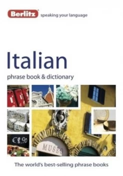 Image of Italian Phrase Book and Dictionary by Berlitz Publishing Paperback
