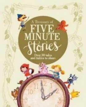 Image of A Treasury of Five Minute Stories by Parragon Books Ltd Hardback