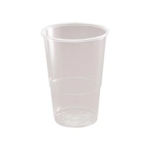 Image of Polypropylene CE Marked Half Pint Tumbler 1 x Pack of 50