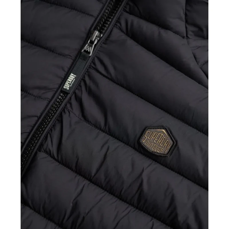 Image of Superdry Hooded sweatshirt Superdry Fuji Lite Noir Male S