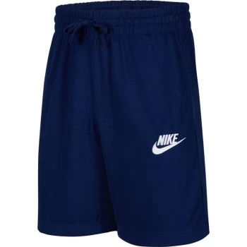 image of Nike Sportswear Big Kids (Boys') Jersey Shorts - Blue