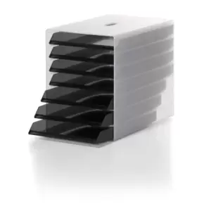 Image of Durable Drawer Box Idealbox 7 Grey
