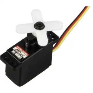 Image of Hitec Mini servo HS-65MG Analogue servo Gear box material: Metal Connector system: JR