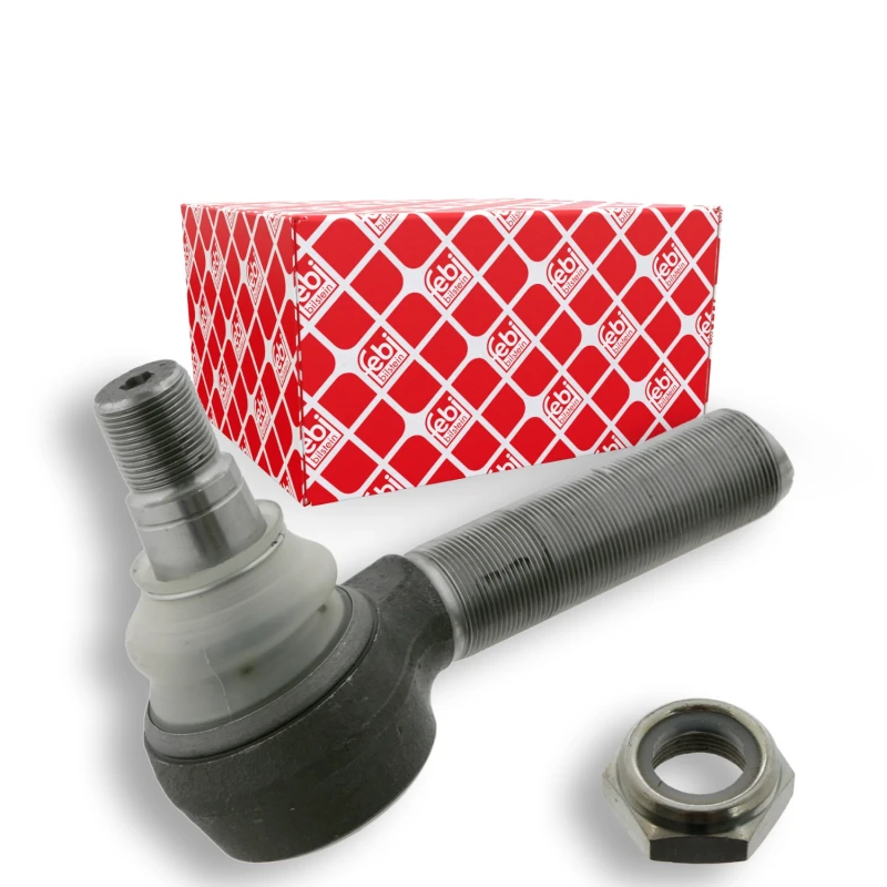 Image of FEBI BILSTEIN 27209 Track rod end Front Axle Right, with lock nut, with nut Tie Rod End (914)