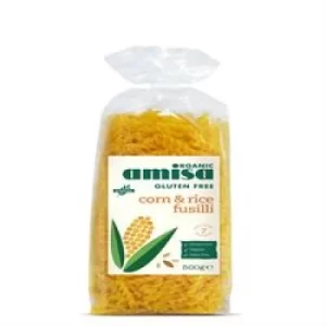 image of Amisa Organic Gluten Free Corn&Rice Fusilli 500g