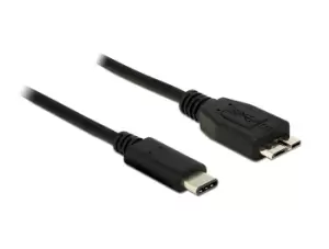 Image of DeLOCK 1m USB 3.1 USB cable USB 3.2 Gen 2 (3.1 Gen 2) USB C...