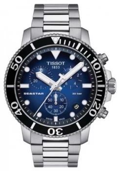 Tissot Mens Seastar 30 bar 1000 Chrongraph T1204171104101 Watch