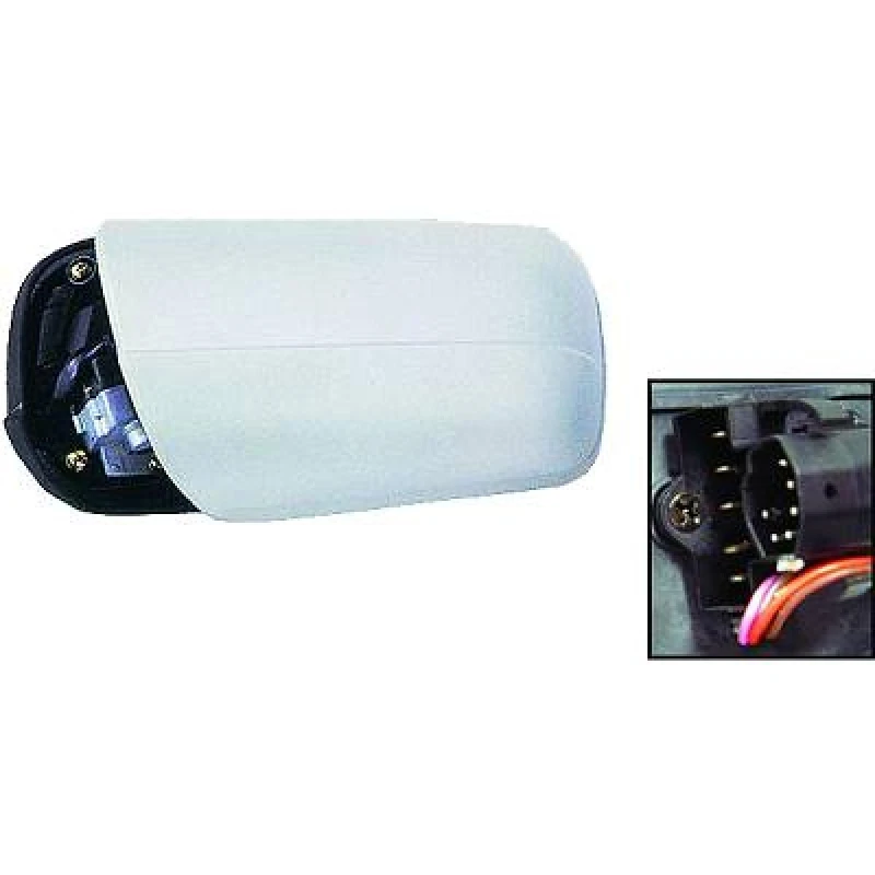 Image of DIEDERICHS 1670324 Wing mirror Right, Complete Mirror, primed Outside Mirror (50)