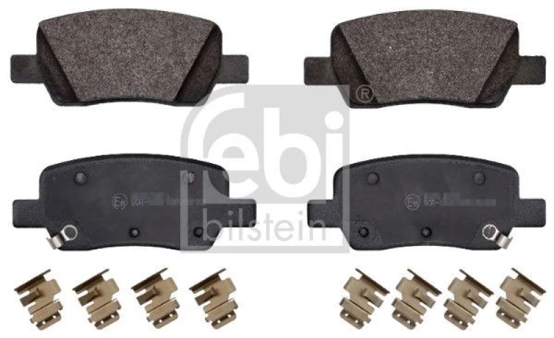 Image of Brake pad set FEBI BILSTEIN 1003346