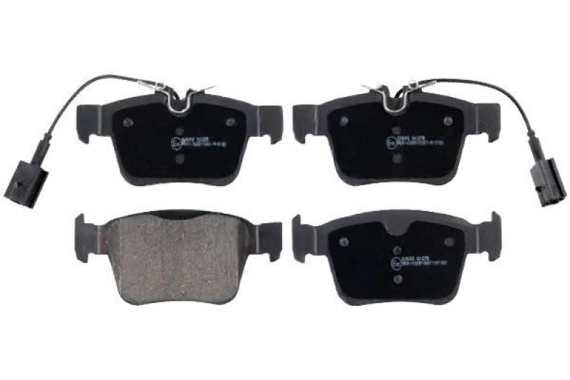 Image of Blue PRINT ADL144230 Brake pad set Rear Axle, incl. wear warning contact Brake Pad Set,disc brake (402)